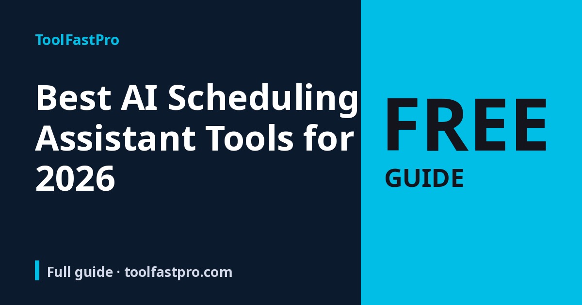 Scheduling Assistant