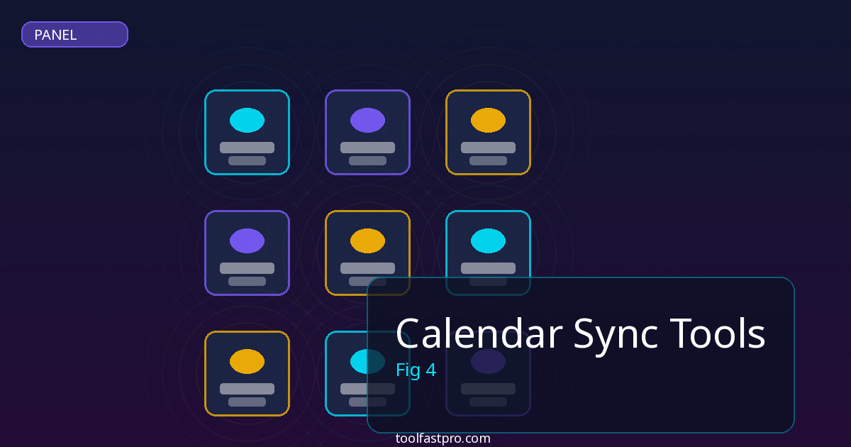 Calendar Sync Tools step by step guide