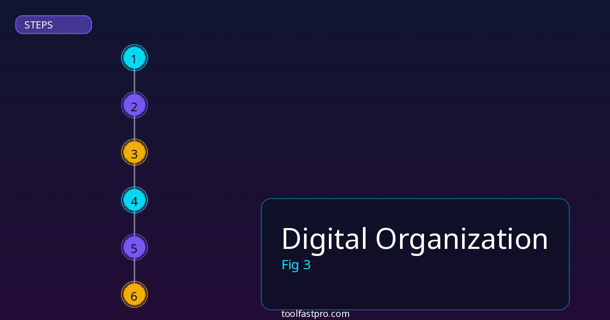 Digital Organization step by step guide