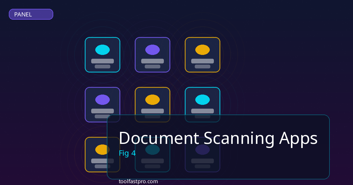 Document Scanning Apps tools and features overview