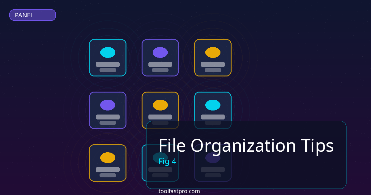 File Organization Tips cost and pricing analysis