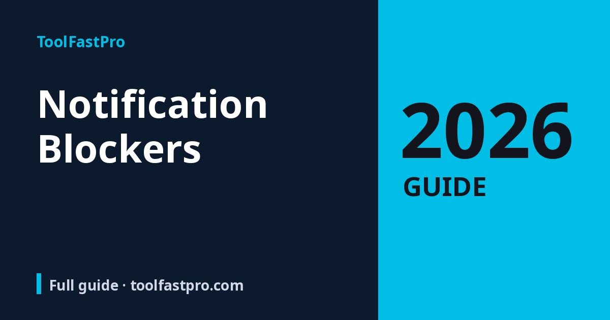 Notification Blockers