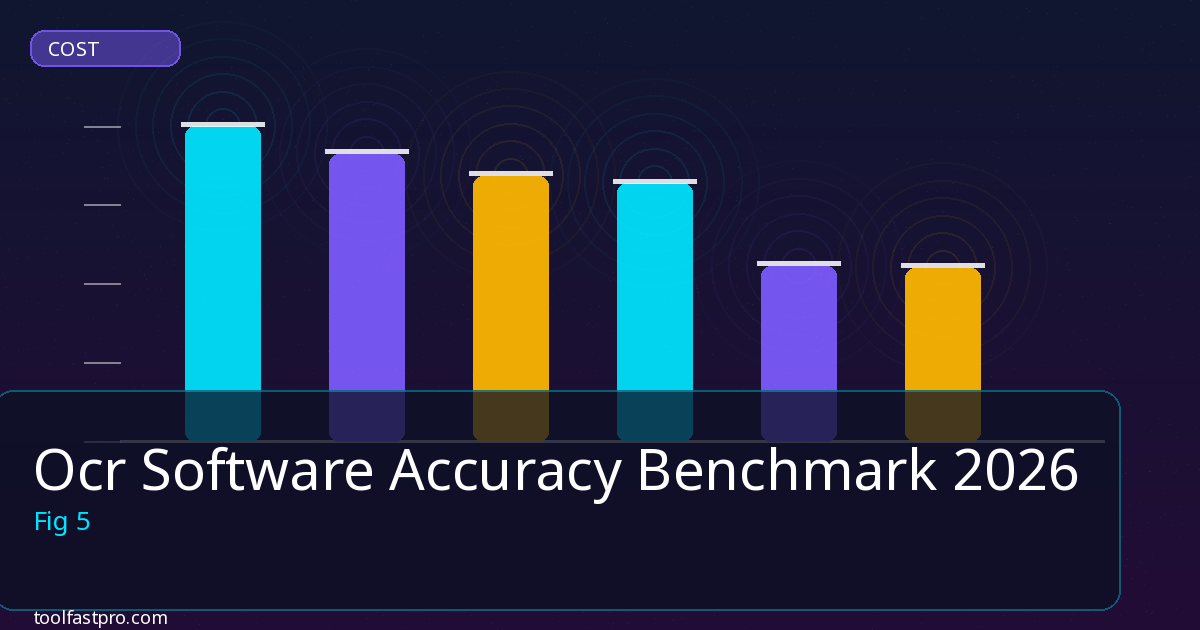 Ocr Software Accuracy Benchmark tools and features overview