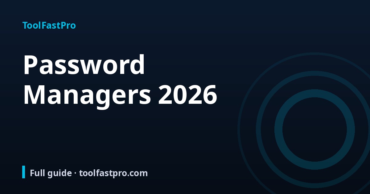 Password Managers