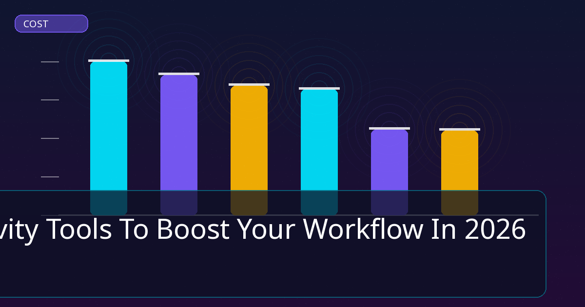 10 Productivity Tools To Boost Your Workflow In tools and features overview