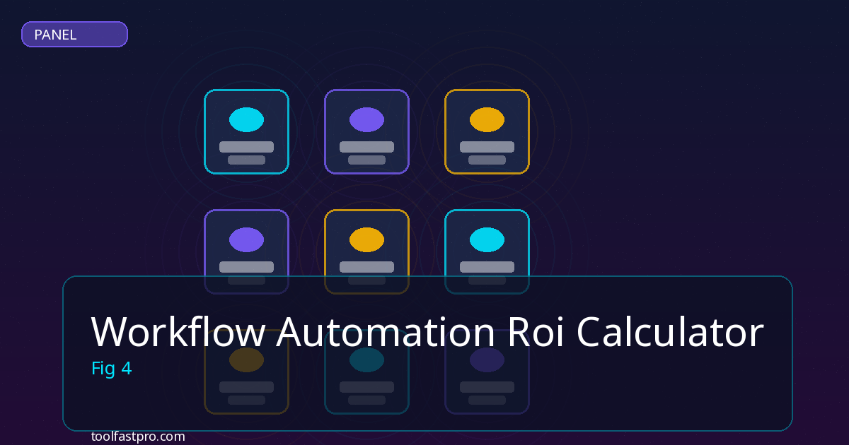Workflow Automation Roi Calculator cost and pricing analysis